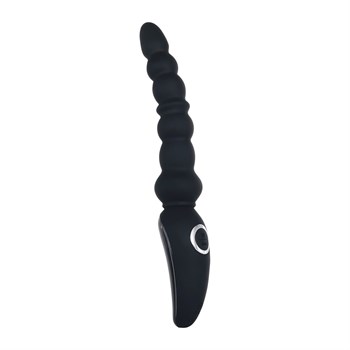 {{photo.Alt || photo.Description || 'Черная анальная виброелочка Magic Stick - 22,6 см.'}}