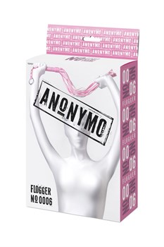 Розовый флоггер Anonymo - 64 см.