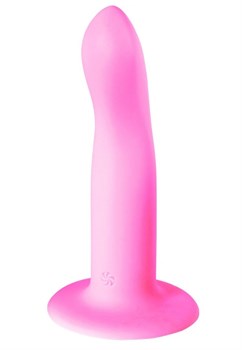 {{photo.Alt || photo.Description || 'Розовый нереалистичный дилдо Stray - 16,6 см.'}}