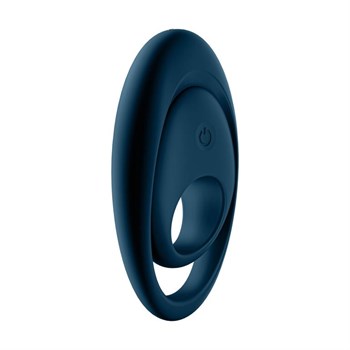 Темно-синее эрекционное кольцо Glorious Duo