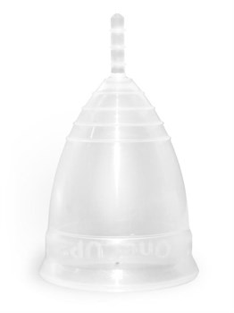{{photo.Alt || photo.Description || 'Прозрачная менструальная чаша OneCUP Classic - размер L'}}