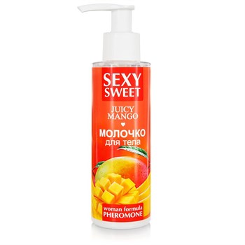 {{photo.Alt || photo.Description || 'Молочко для тела SEXY SWEET JUICY MANGO с феромонами и ароматом манго, 150 гр'}}