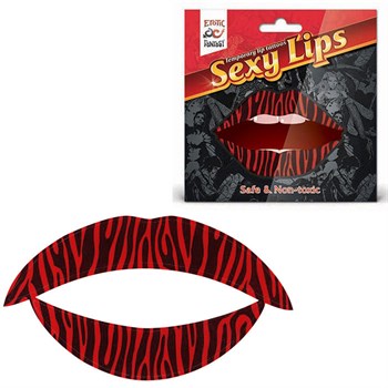 Lip Tattoo Тигровый красный Erotic Fantasy EF-LT06