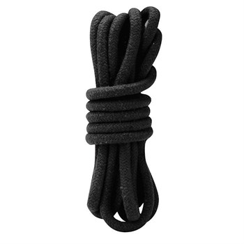 Черная хлопковая веревка для связывания - 3 м. Lux Fetish LF5100-BLK
