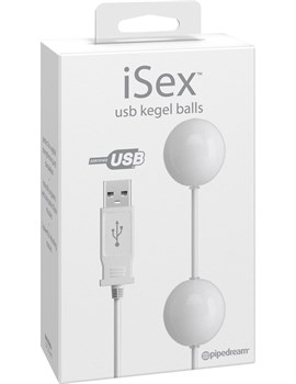 {{photo.Alt || photo.Description || 'Белые вагинальные виброшарики USB KEGEL BALLS, работающие от USB'}}