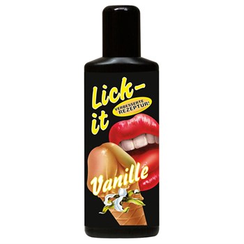 Съедобная смазка Lick It с ароматом ванили - 50 мл.