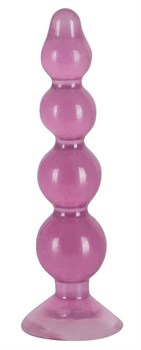 {{photo.Alt || photo.Description || 'Фиолетовый анальный стимулятор-ёлочка Anal Beads - 13 см.'}}