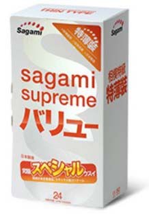 Ультратонкие презервативы Sagami Xtreme SUPERTHIN - 24 шт.
