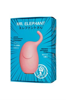Розовый клиторальный стимулятор Mr. Elephant