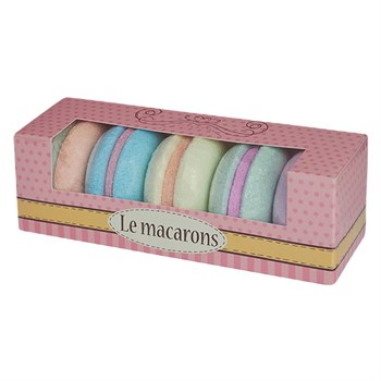 Набор из 5 шипучих бомбочек для ванны Le macarons 326173