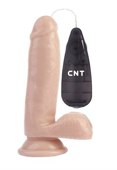 Телесный вибратор-реалистик 6.7 Stud Realistic Dildo - 17,5 см. 330314