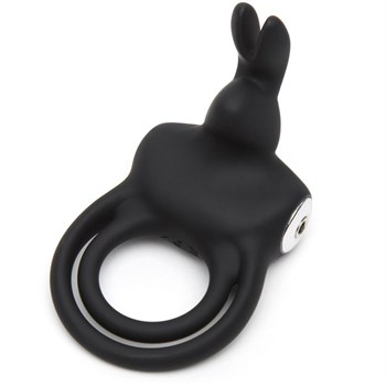 Черное эрекционное виброкольцо Happy Rabbit Cock Ring 347441