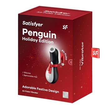 Вакуум-волновой стимулятор клитора Penguin Holiday Edition