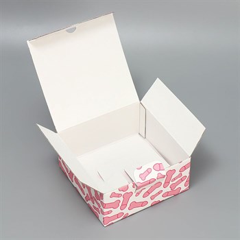 Сборная подарочная коробка «Паттерн» - 15 х 15 х 7 см.