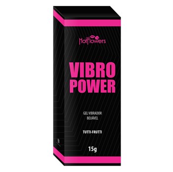 Жидкий вибратор Vibro Power со вкусом тутти-фрутти - 15 гр.