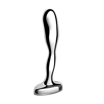 Стальной стимулятор простаты Stainless Steel Prostate Plug - 11,5 см. 372027