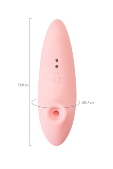 Розовый вакуумный стимулятор Lily