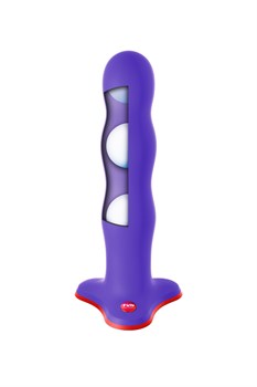 Фиолетовый фаллоимитатор Stubs Bouncer - 18,5 см.