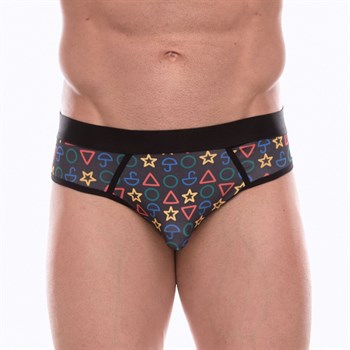 {{productViewItem.photos[photoViewList.activeNavIndex].Alt || productViewItem.photos[photoViewList.activeNavIndex].Description || 'Темно-серые мужские трусы-джоки с принтом в виде цветных значков'}}