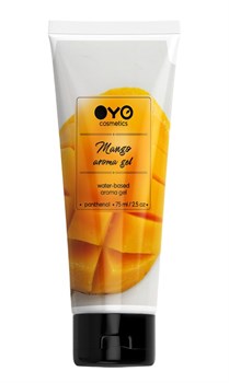 Лубрикант на водной основе OYO Aroma Gel Mango с ароматом манго - 75 мл. FFF