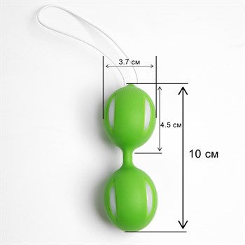 Зеленые вагинальные шарики «Оки-Чпоки»