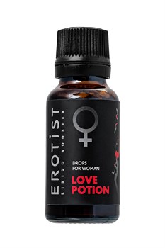 Возбуждающие капли для женщин Erotist Love Potion - 20 мл. 384647