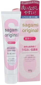 Гель-смазка на водной основе Sagami Original - 60 гр.