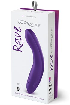 {{photo.Alt || photo.Description || 'Фиолетовый вибромассажёр We Vibe Rave Purple - 19,3 см.'}}