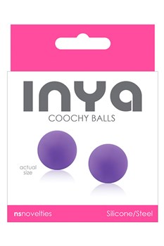 {{photo.Alt || photo.Description || 'Фиолетовые вагинальные шарики без сцепки  INYA Coochy Balls Purple'}}