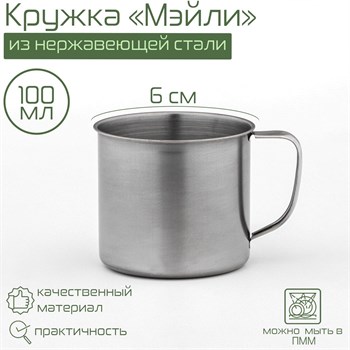 {{productViewItem.photos[photoViewList.activeNavIndex].Alt || productViewItem.photos[photoViewList.activeNavIndex].Description || 'Кружка из нержавеющей стали «Мэйли», 100 мл, d=6 см, цвет хромированный'}}