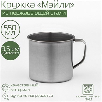 {{productViewItem.photos[photoViewList.activeNavIndex].Alt || productViewItem.photos[photoViewList.activeNavIndex].Description || 'Кружка из нержавеющей стали «Мэйли», 550 мл, d=9,5 см, цвет хромированный'}}