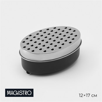 {{productViewItem.photos[photoViewList.activeNavIndex].Alt || productViewItem.photos[photoViewList.activeNavIndex].Description || 'Тёрка с контейнером Magistro Woks, 17×12 см, цвет чёрный'}}