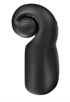 Черный мастурбатор SVibe Evo с вибрацией 425570