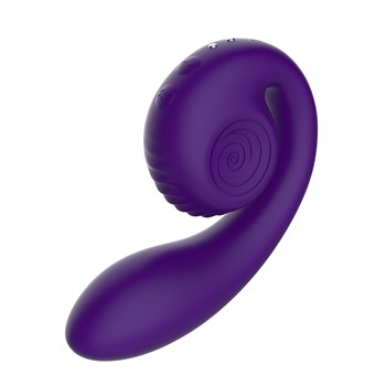 Фиолетовый вибромассажёр SVibe Gizi 425572