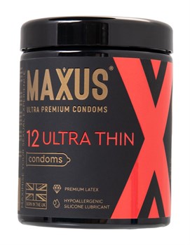 Ультратонкие презервативы MAXUS Ultra Thin - 12 шт.