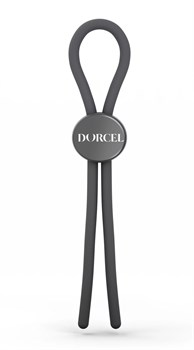 Серое эрекционное лассо на пенис Mr Dorcel 447994