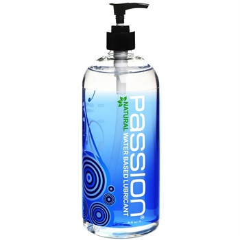 Лубрикант на водной основе Passion Natural Water-Based Lubricant - 1000 мл. 477064