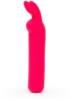 Розовая вибропуля с ушками Rechargeable Rabbit Ears Bullet Vibrator 477256