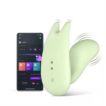 {{productViewItem.photos[photoViewList.activeNavIndex].Alt || productViewItem.photos[photoViewList.activeNavIndex].Description || 'Зеленый вибратор Magic Motion Umi - 9,5 см.'}}