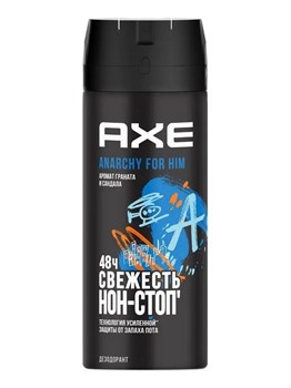 Дезодорант-аэрозоль AXE Anarchy for him - 150 мл. 485046