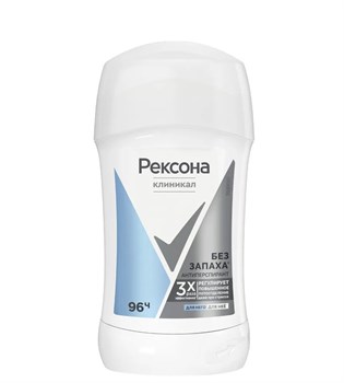 Антиперспирант-карандаш Rexona «Без запаха» - 40 мл. 485075