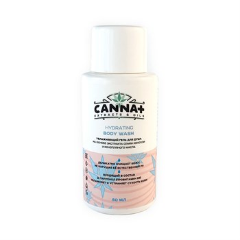 Гель для душа Canna+ Hydrating Body Wash - 50 мл. 490279