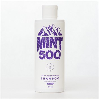 Увлажняющий шампунь Mint500 Daily Moisturising SLS Free Shampoo Blackberry Mint - 250 мл. 490284