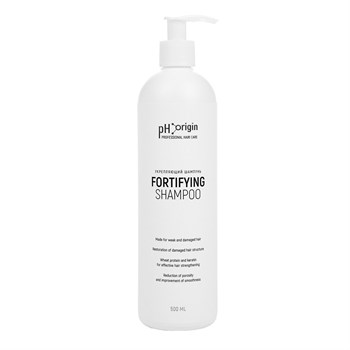 Укрепляющий шампунь с кератином pH Origin Fortifying Shampoo - 500 мл. 490306