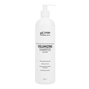 Шампунь для увеличения объема pH Origin Volumizing Daily SLS/SLES Free Shampoo - 500 мл. 490308