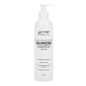 Шампунь для увеличения объема pH Origin Volumizing Daily SLS/SLES Free Shampoo - 250 мл. 490312