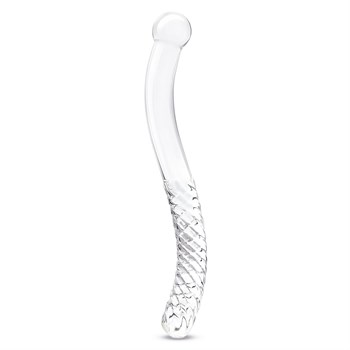 Стеклянный фаллоимитатор 11’’ Glass Pelvic Wand Double Ended - 28 см. 495812