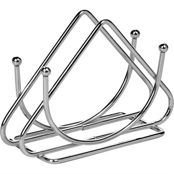 Салфетница;сталь;,H=82,L=130,B=53мм;серебрист. 498126