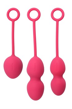 {{photo.Alt || photo.Description || 'Набор розовых вагинальных шариков Nova Ball со смещенным центром тяжести'}}