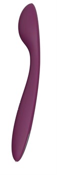 Фиолетовый клиторальный вибратор Keri Violet - 17 см.